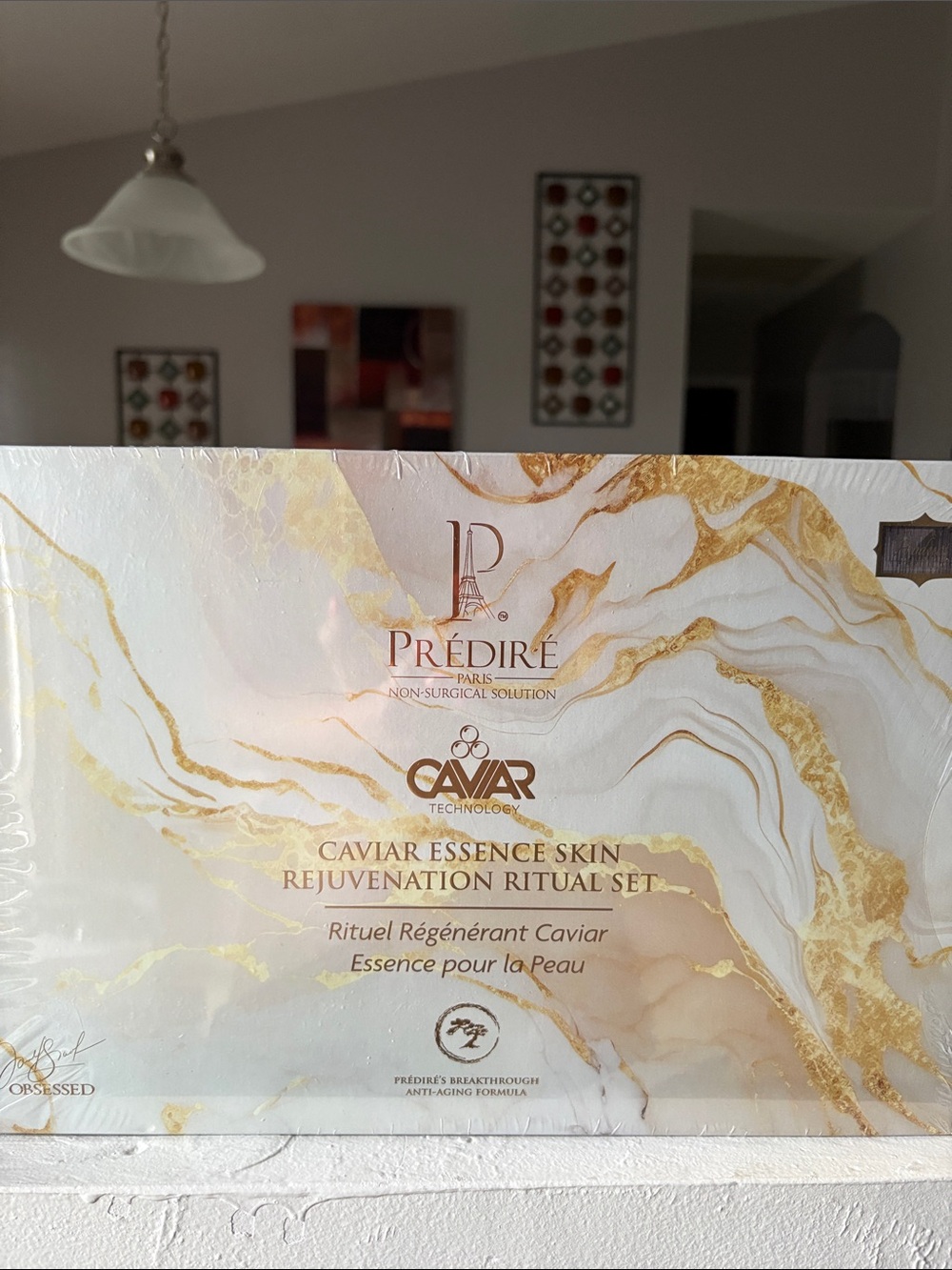 Prédiré Caviar Essence Skin Rejuvenation Ritual Set - Gold Marble
